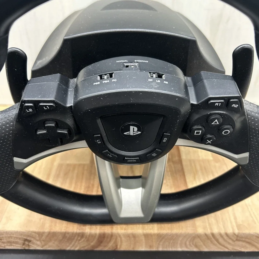 PlayStation RWA Steering Wheel Plus Pedals Compatible with PS5, PS4, PC Tested